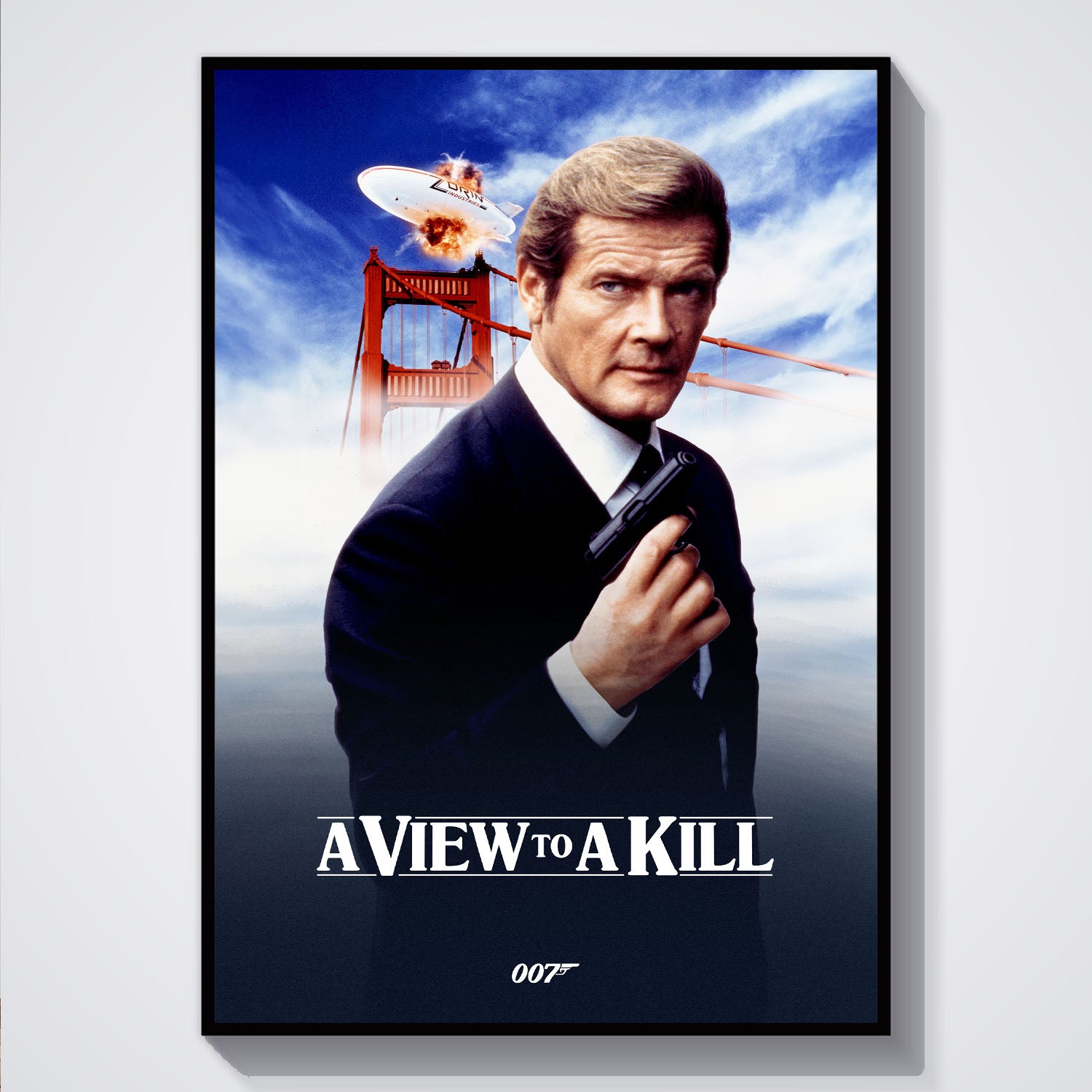 Flex Designs Poster A View to a Kill Classic 5 x 7" Home Goods - Movie 1985 Movie Poster