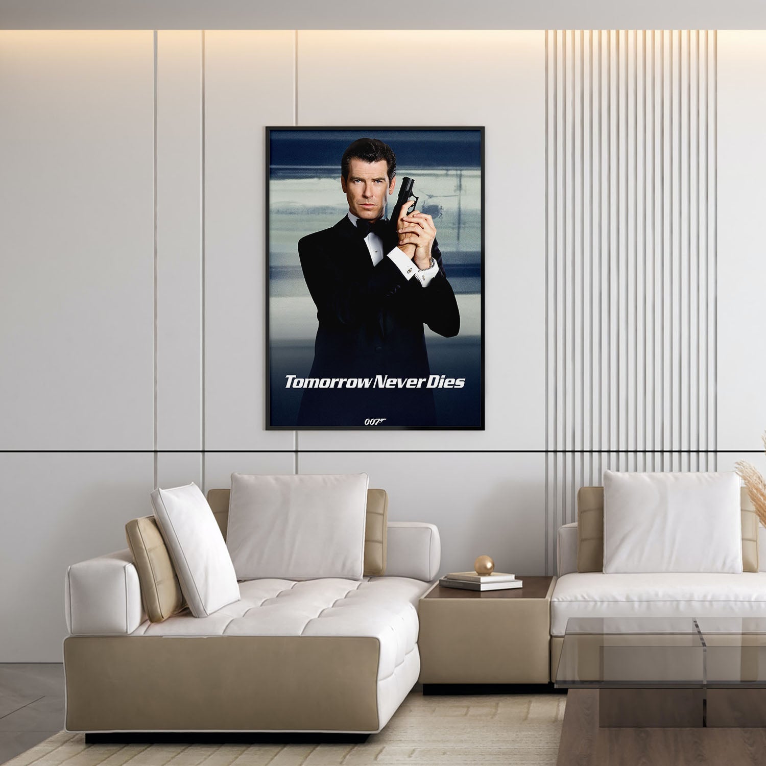 Flex Designs Poster Tomorrow Never Dies Classic 5 x 7" Home Goods - Movie 1997 Movie Poster