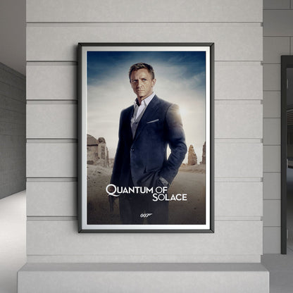 Flex Designs Poster Quantum of Solace Classic 8 x 10" Home Goods - Movie 2008 Movie Poster