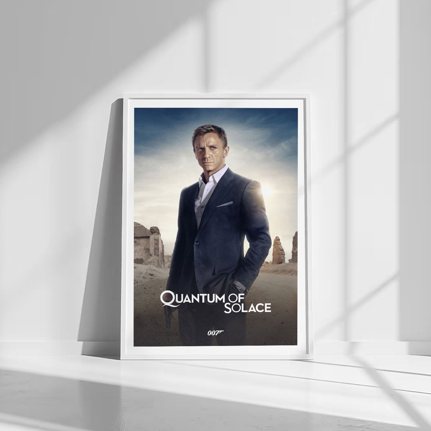 Flex Designs Poster Quantum of Solace Classic 8 x 10" Home Goods - Movie 2008 Movie Poster