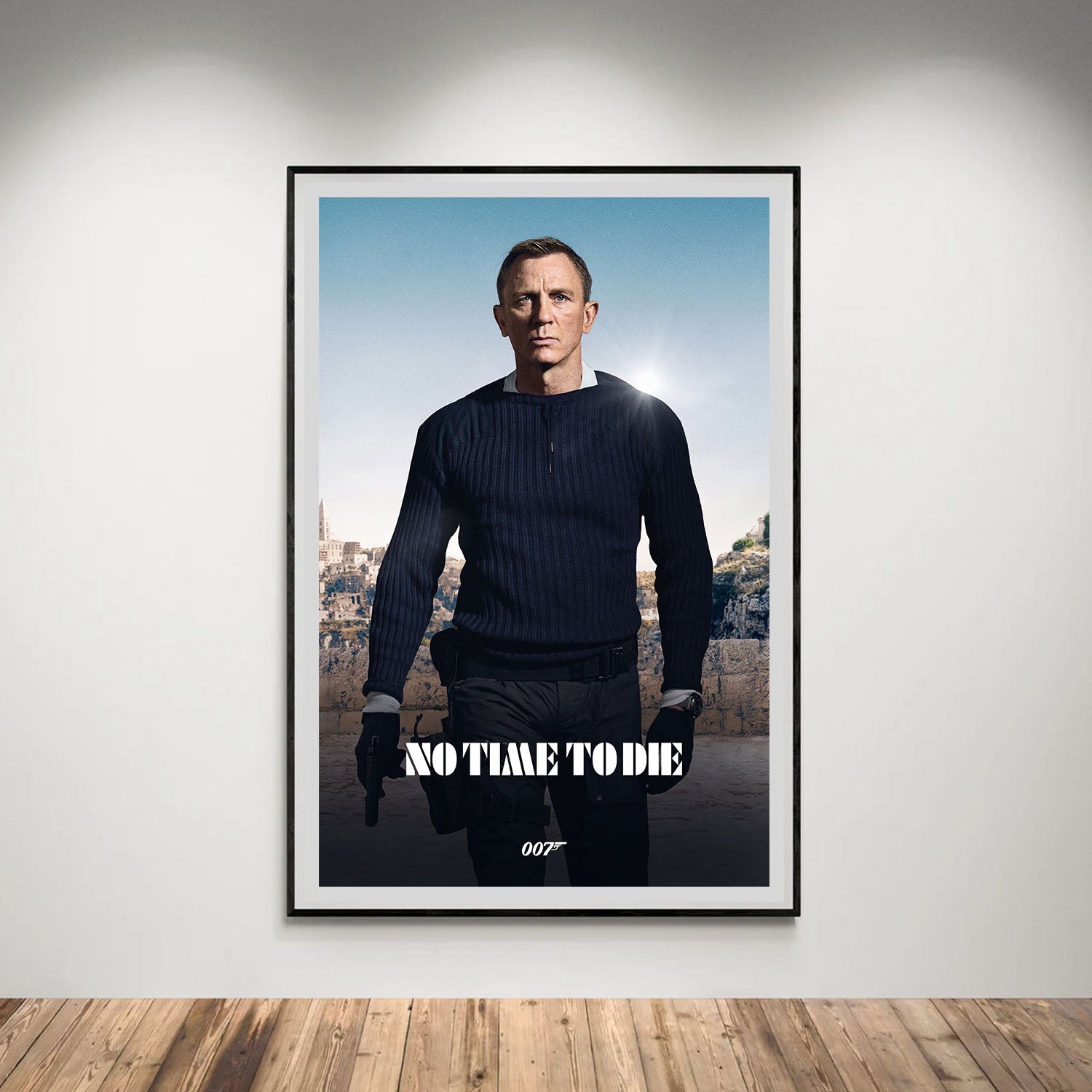 Flex Designs Poster No Time to Die Classic 5 x 7" Home Goods - Movie 2021 Movie Poster