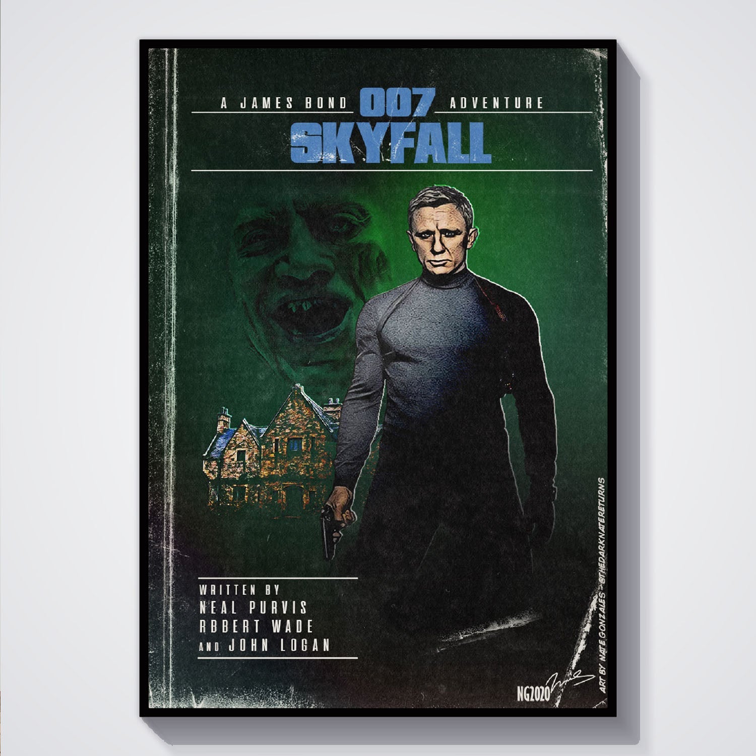 Skyfall Minimalist Poster Movie Poster – Flex Design Store