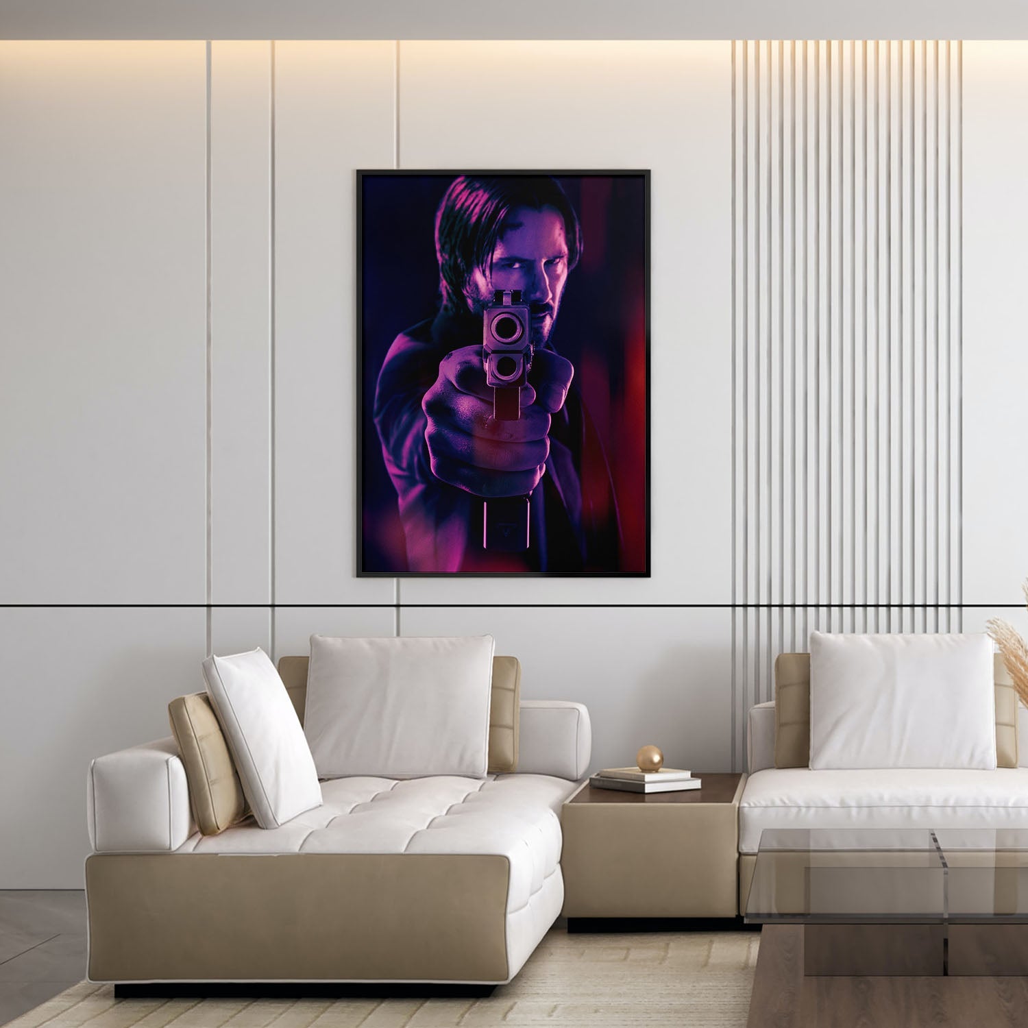 Flex Designs Poster John Wick - Chapter 2 Key Art 5 x 7" Home Goods - Movie 2017 Movie Poster