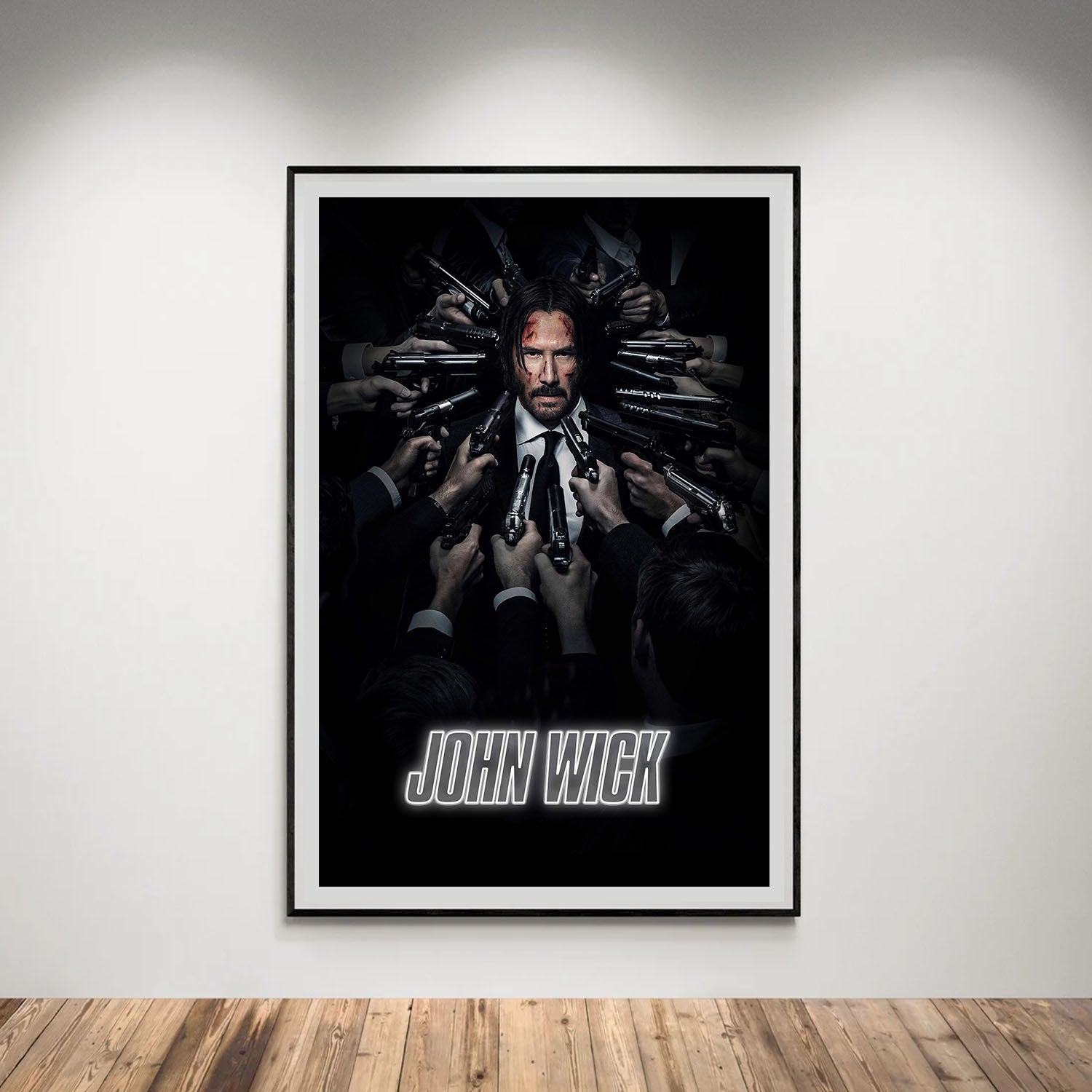 Flex Designs Poster John Wick Cinematic 5 x 7" Home Goods - Movie 2014 Movie Poster