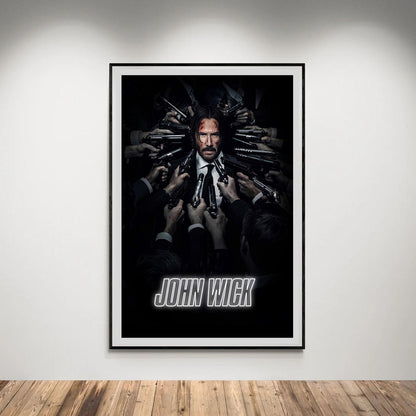 Flex Designs Poster John Wick Cinematic 5 x 7" Home Goods - Movie 2014 Movie Poster