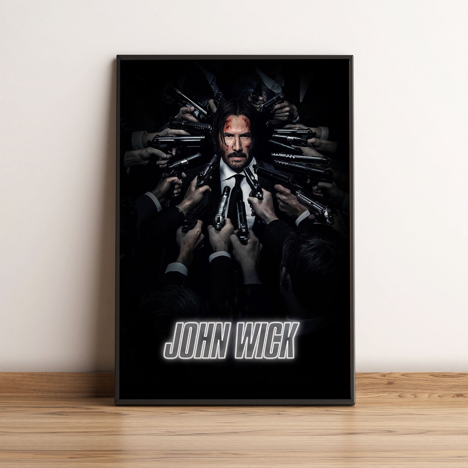 Flex Designs Poster John Wick Cinematic 5 x 7" Home Goods - Movie 2014 Movie Poster