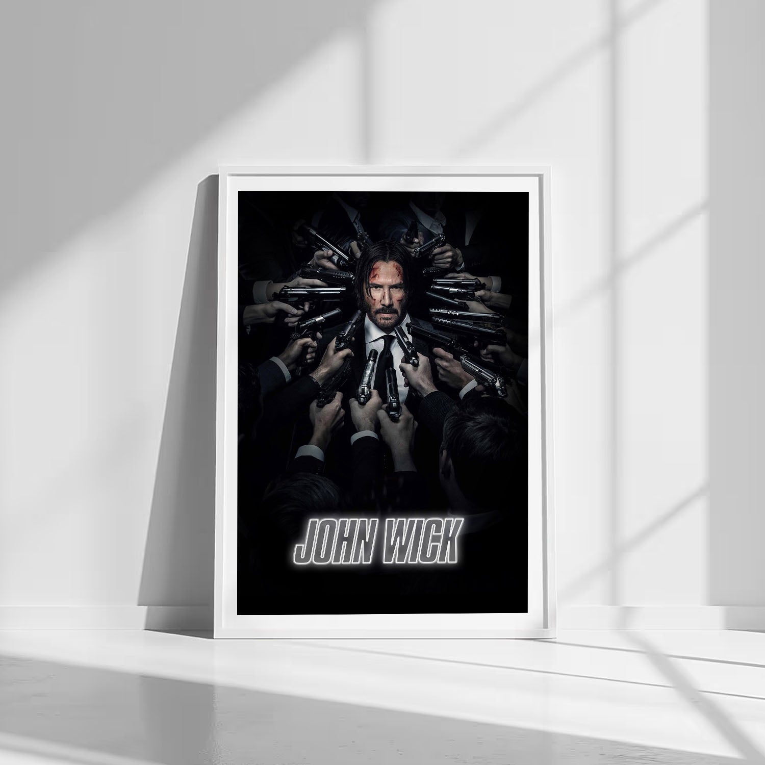 Flex Designs Poster John Wick Cinematic 8 x 10" Home Goods - Movie 2014 Movie Poster
