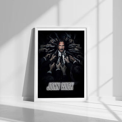 Flex Designs Poster John Wick Cinematic 8 x 10" Home Goods - Movie 2014 Movie Poster