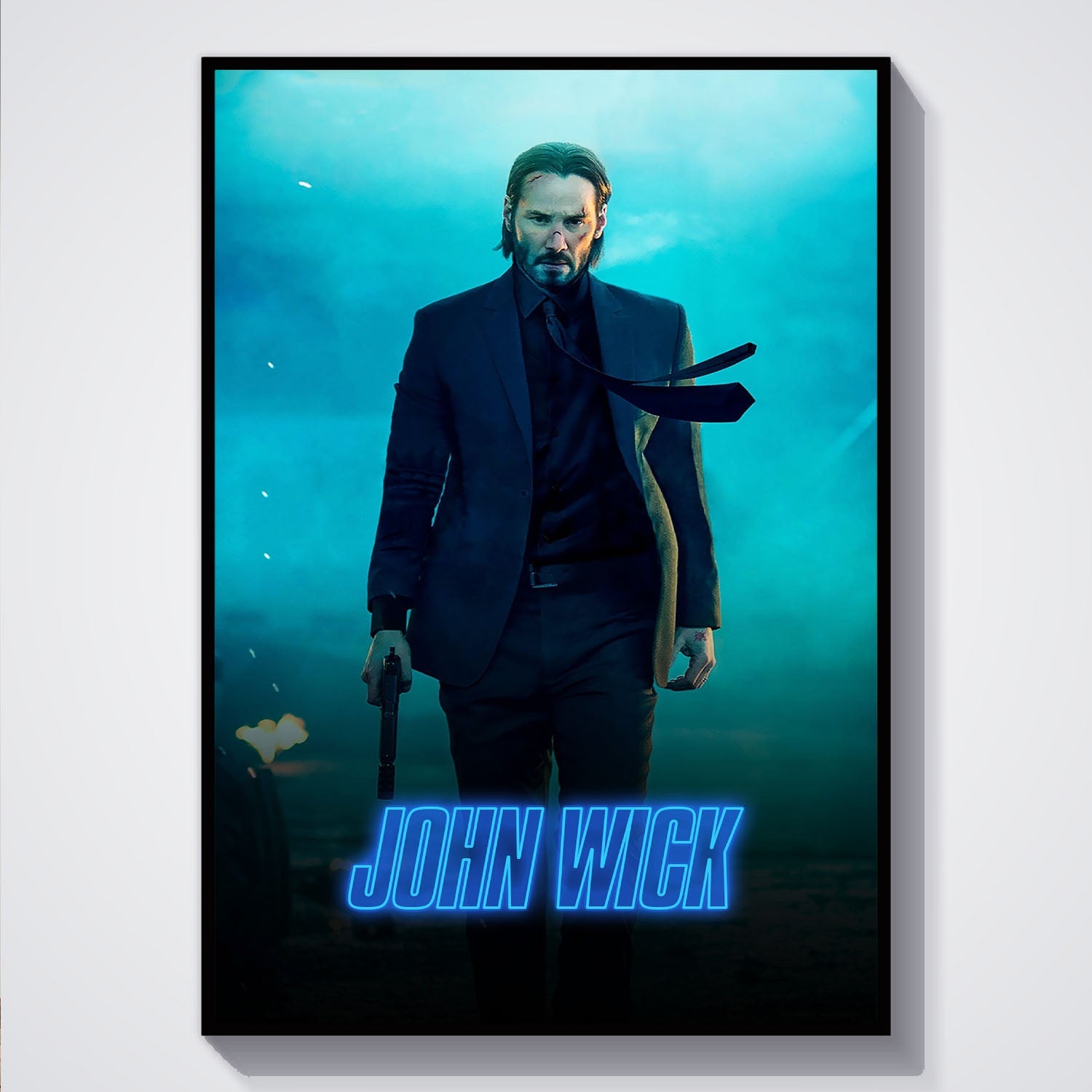 Flex Designs Poster John Wick Classic 5 x 7" Home Goods - Movie 2014 Movie Poster