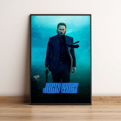 Flex Designs Poster John Wick Classic 5 x 7" Home Goods - Movie 2014 Movie Poster