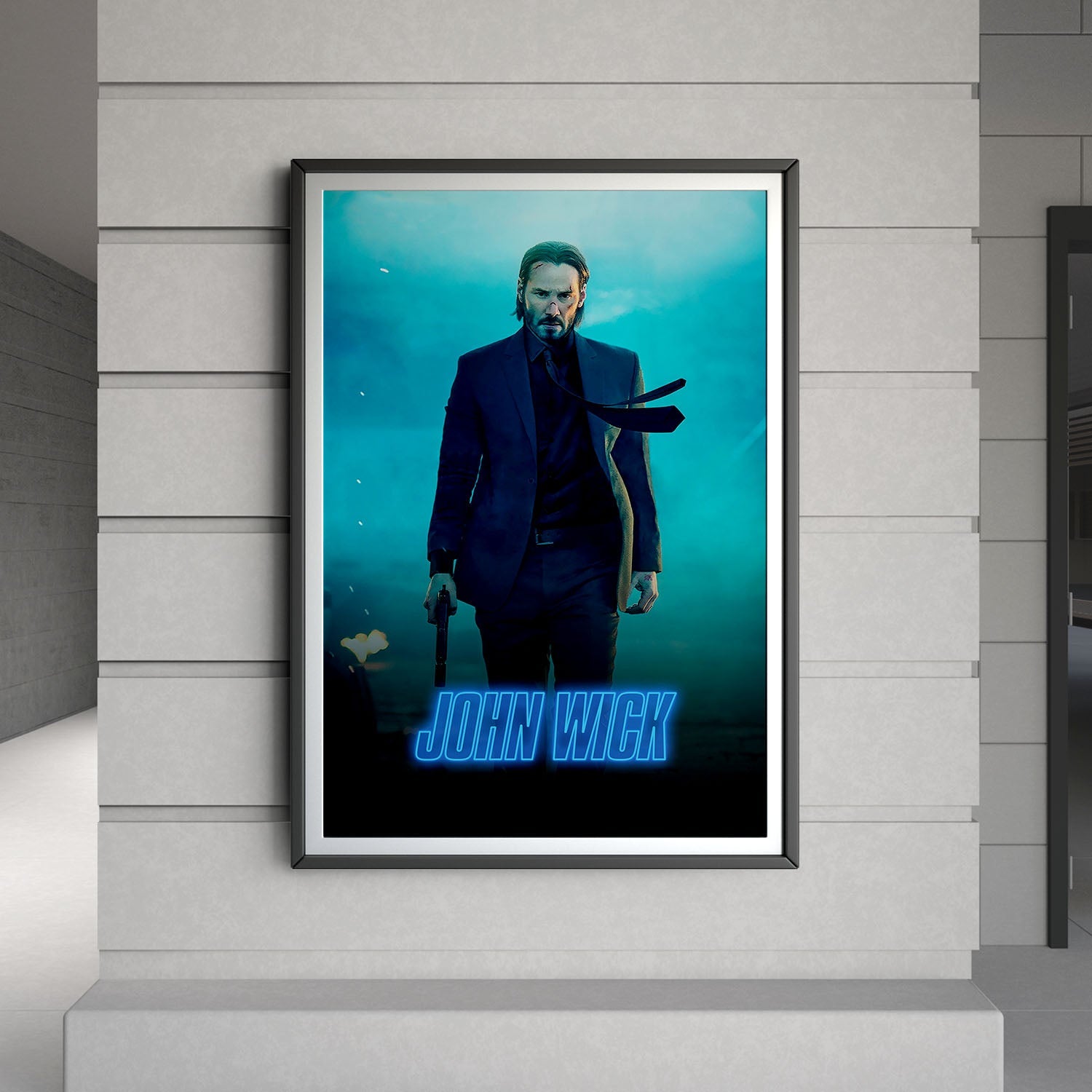 Flex Designs Poster John Wick Classic 8 x 10" Home Goods - Movie 2014 Movie Poster