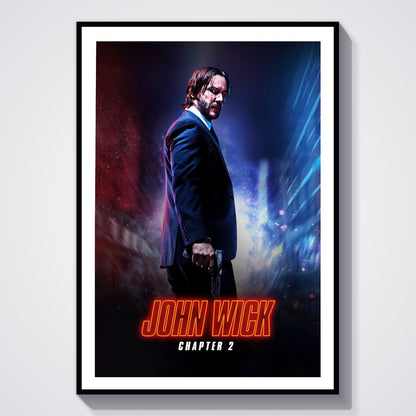 Flex Designs Poster John Wick Chapter 2 Classic 8 x 10" Home Goods - Movie 2017 Movie Poster