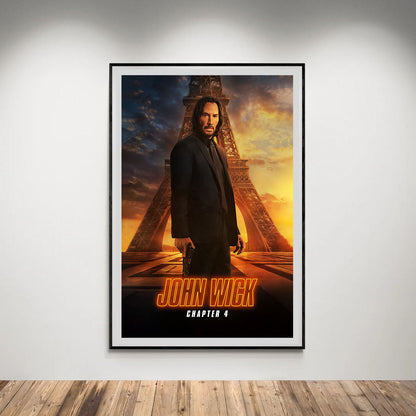 Flex Designs Poster John Wick Chapter 4 Classic 5 x 7" Home Goods - Movie 2023 Movie Poster