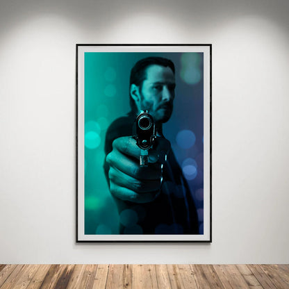 Flex Designs Poster John Wick Key Art 5 x 7" Home Goods - Movie 2014 Movie Poster