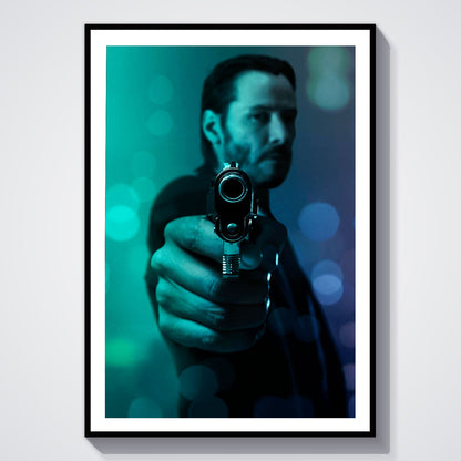 Flex Designs Poster John Wick Key Art 8 x 10" Home Goods - Movie 2014 Movie Poster