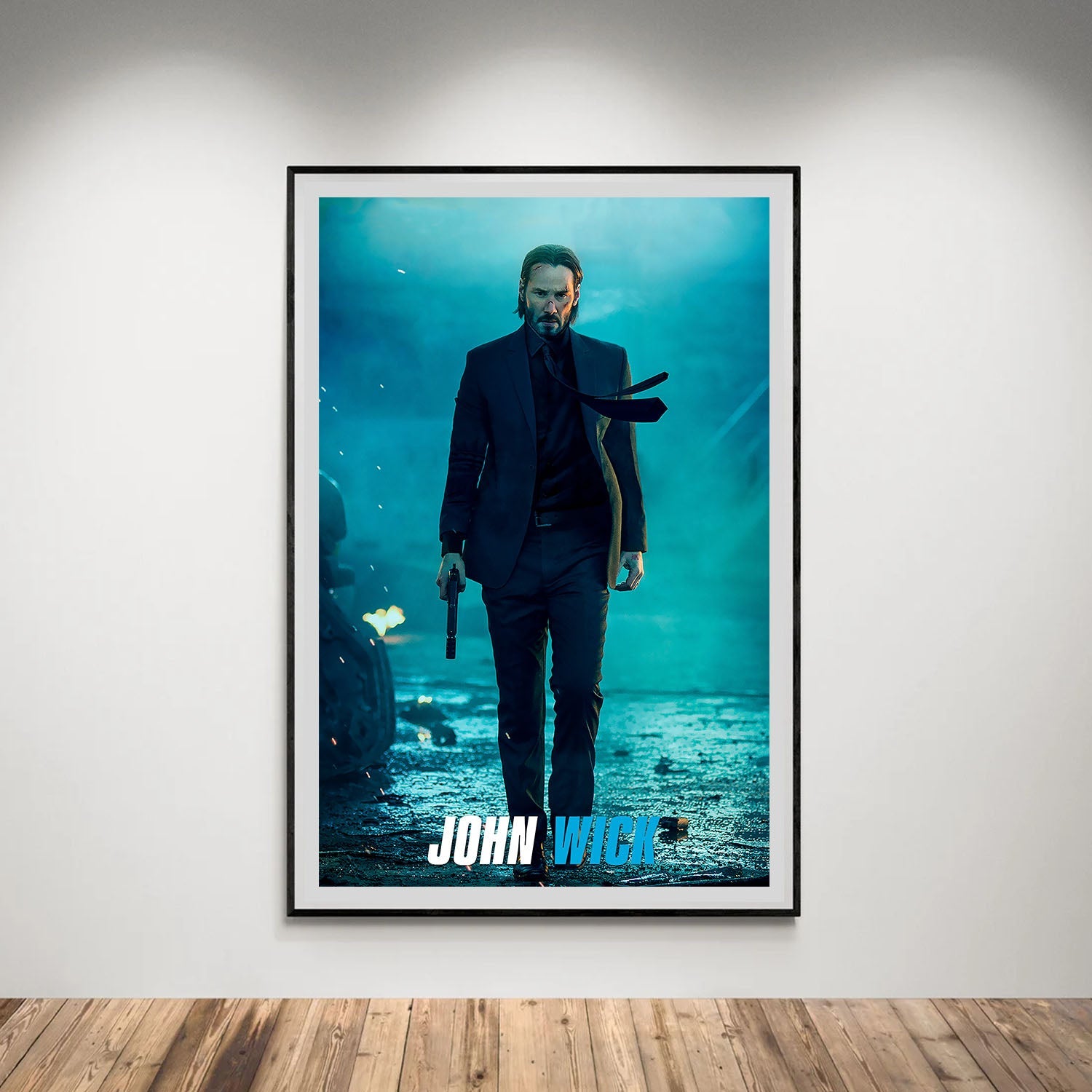 Flex Designs Poster John Wick Theatrical 5 x 7" Home Goods - Movie 2014 Movie Poster