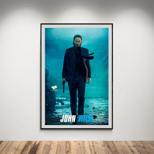 Flex Designs Poster John Wick Theatrical 5 x 7" Home Goods - Movie 2014 Movie Poster