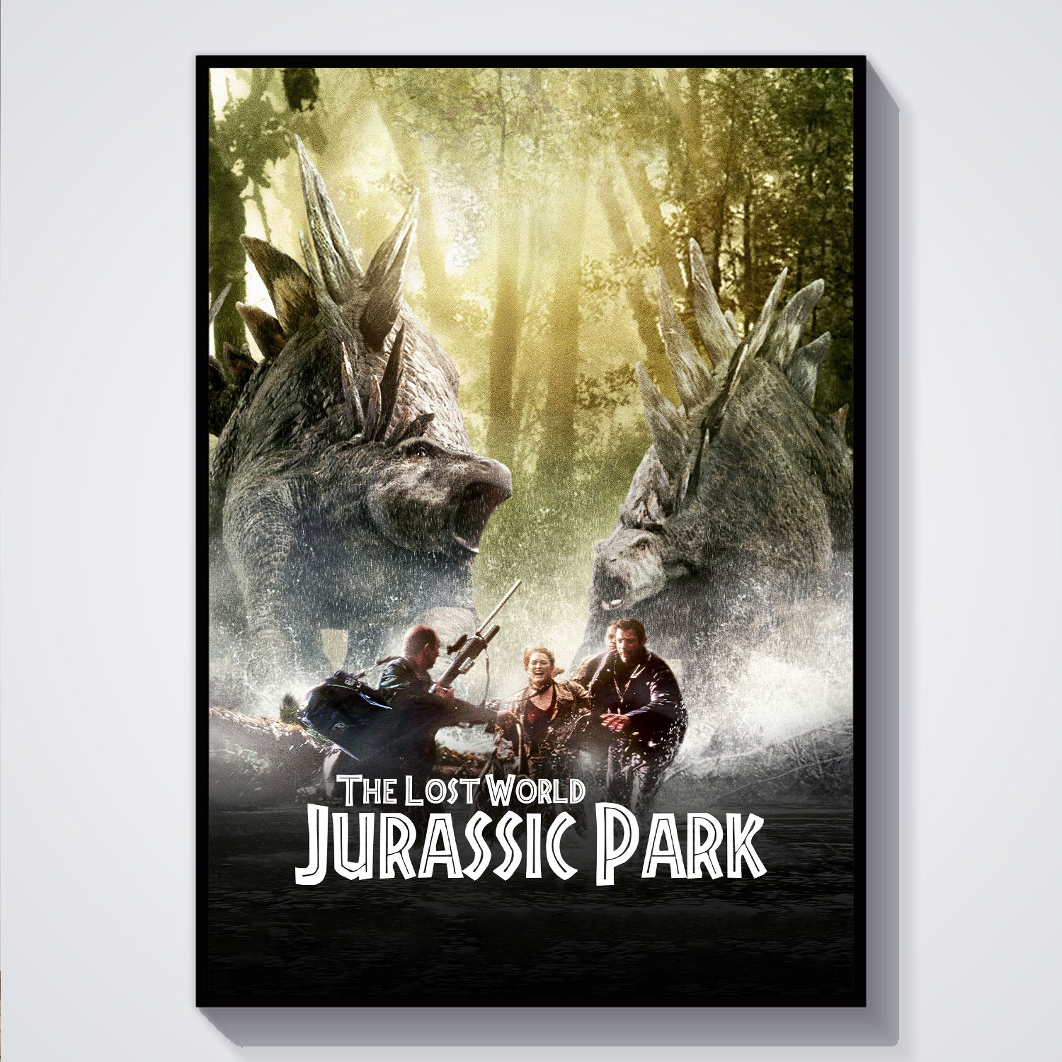 Flex Designs Poster The Lost World Jurassic Park Classic 5 x 7" Home Goods - Movie 1997 Movie Poster