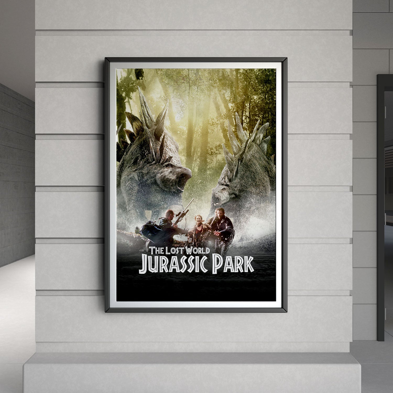 Flex Designs Poster The Lost World Jurassic Park Classic 8 x 10" Home Goods - Movie 1997 Movie Poster