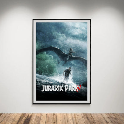 Flex Designs Poster Jurassic Park III Classic 5 x 7" Home Goods - Movie 2001 Movie Poster