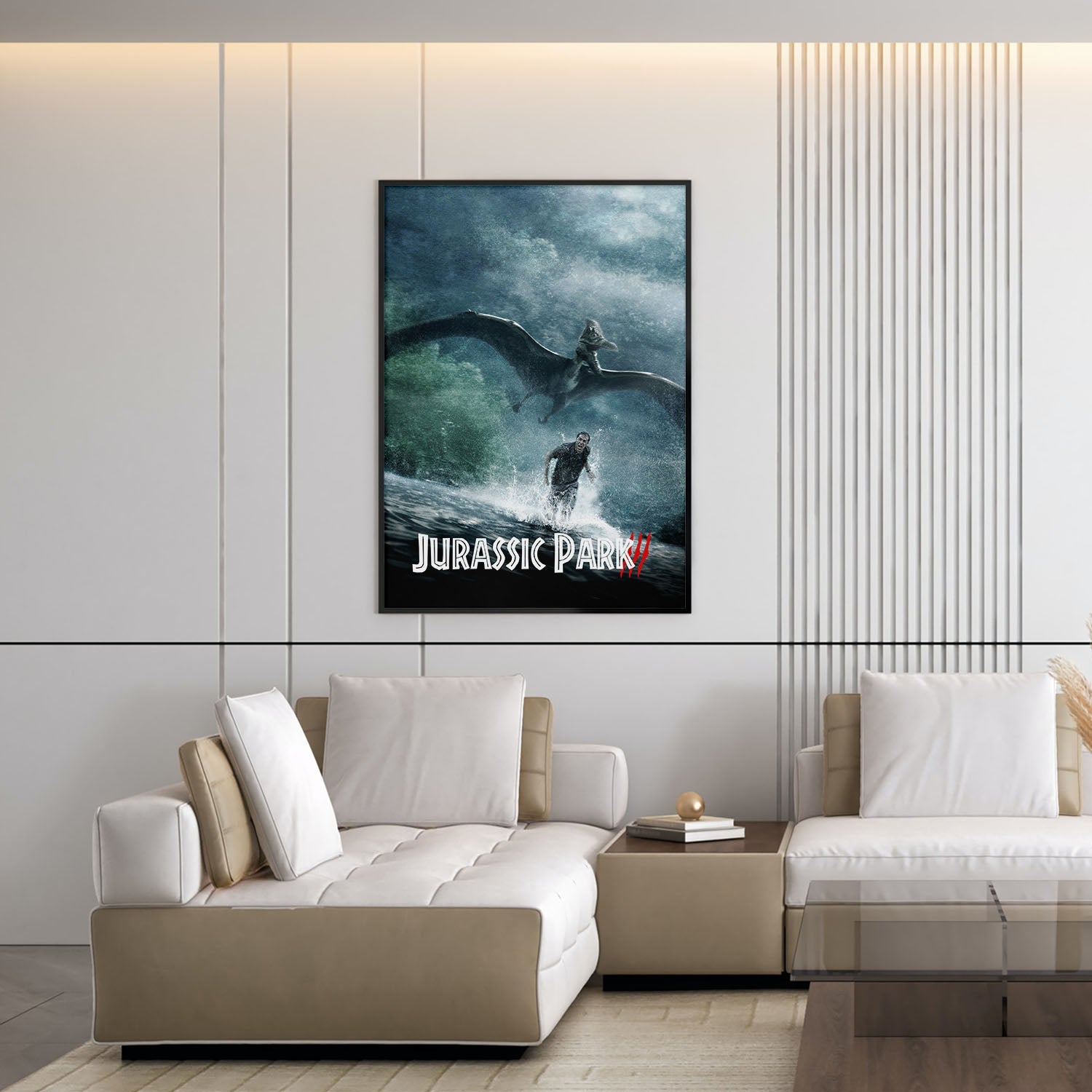 Flex Designs Poster Jurassic Park III Classic 5 x 7" Home Goods - Movie 2001 Movie Poster