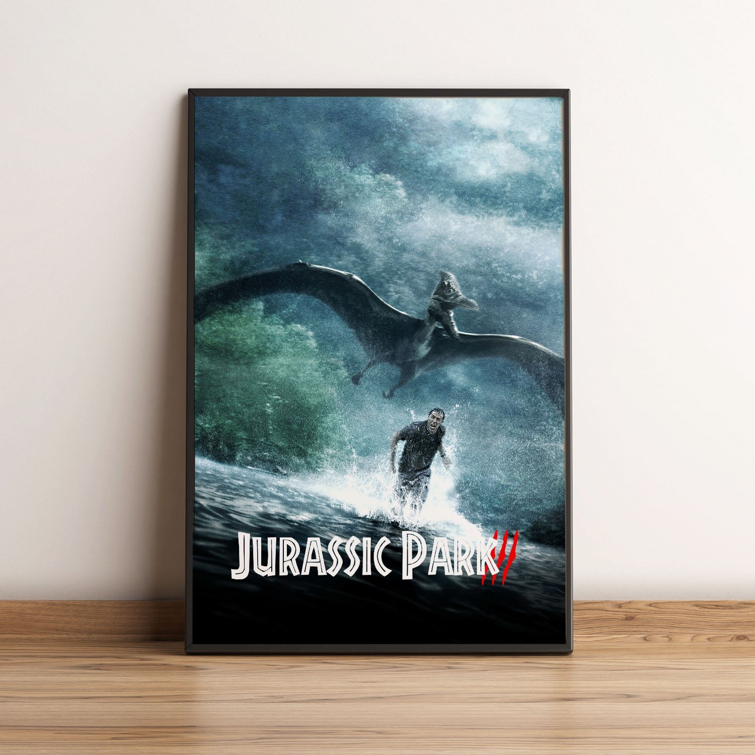 Flex Designs Poster Jurassic Park III Classic 5 x 7" Home Goods - Movie 2001 Movie Poster