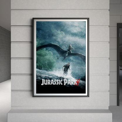Flex Designs Poster Jurassic Park III Classic 8 x 10" Home Goods - Movie 2001 Movie Poster