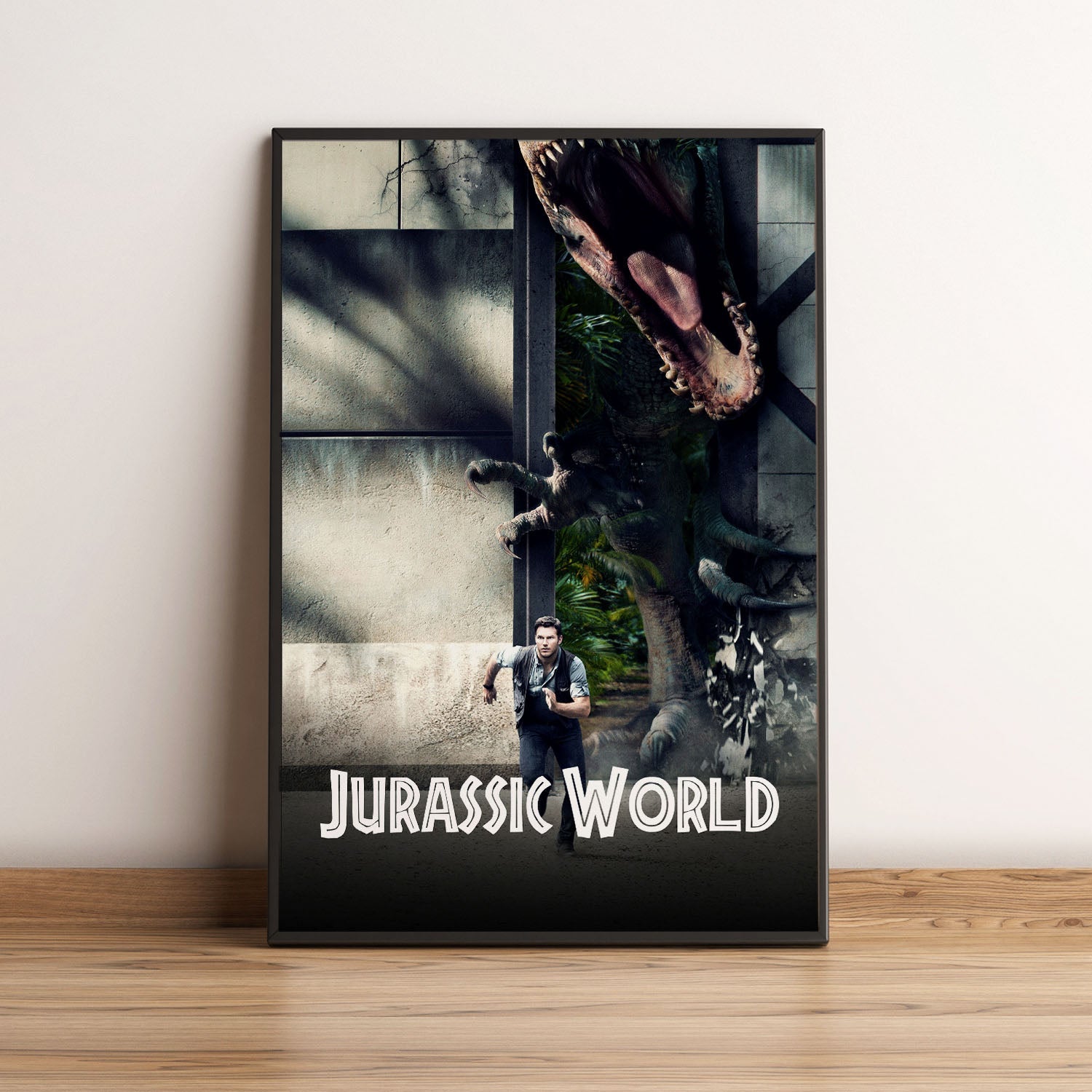 Flex Designs Poster Jurassic World Classic 5 x 7" Home Goods - Movie 2015 Movie Poster