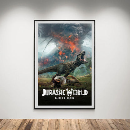 Flex Designs Poster Jurassic World Fallen Kingdom Classic 5 x 7" Home Goods - Movie 2018 Movie Poster