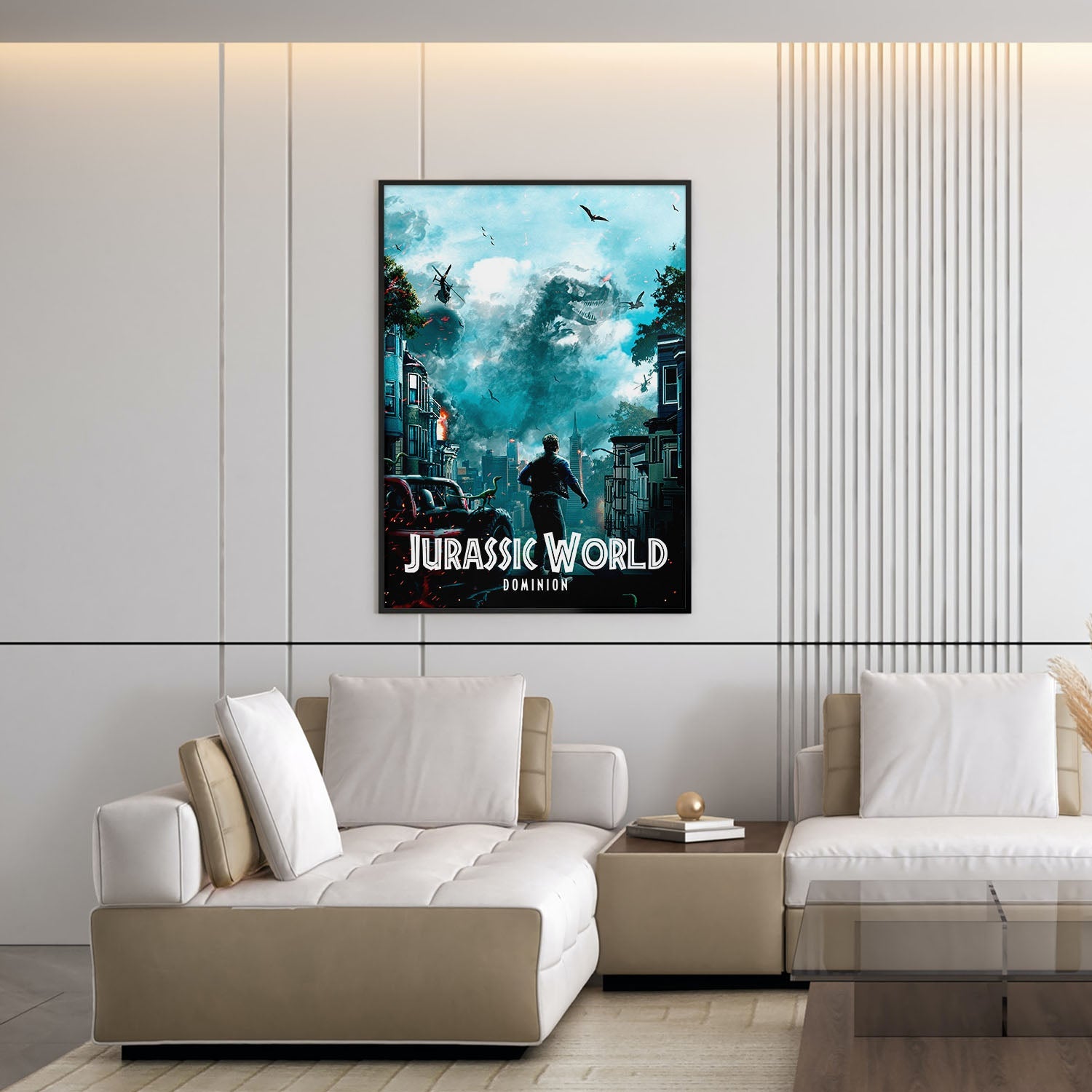 Flex Designs Poster Jurassic World Dominion Classic 5 x 7" Home Goods - Movie 2022 Movie Poster
