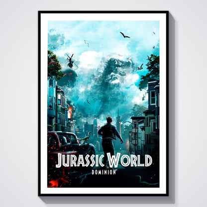 Flex Designs Poster Jurassic World Dominion Classic 8 x 10" Home Goods - Movie 2022 Movie Poster