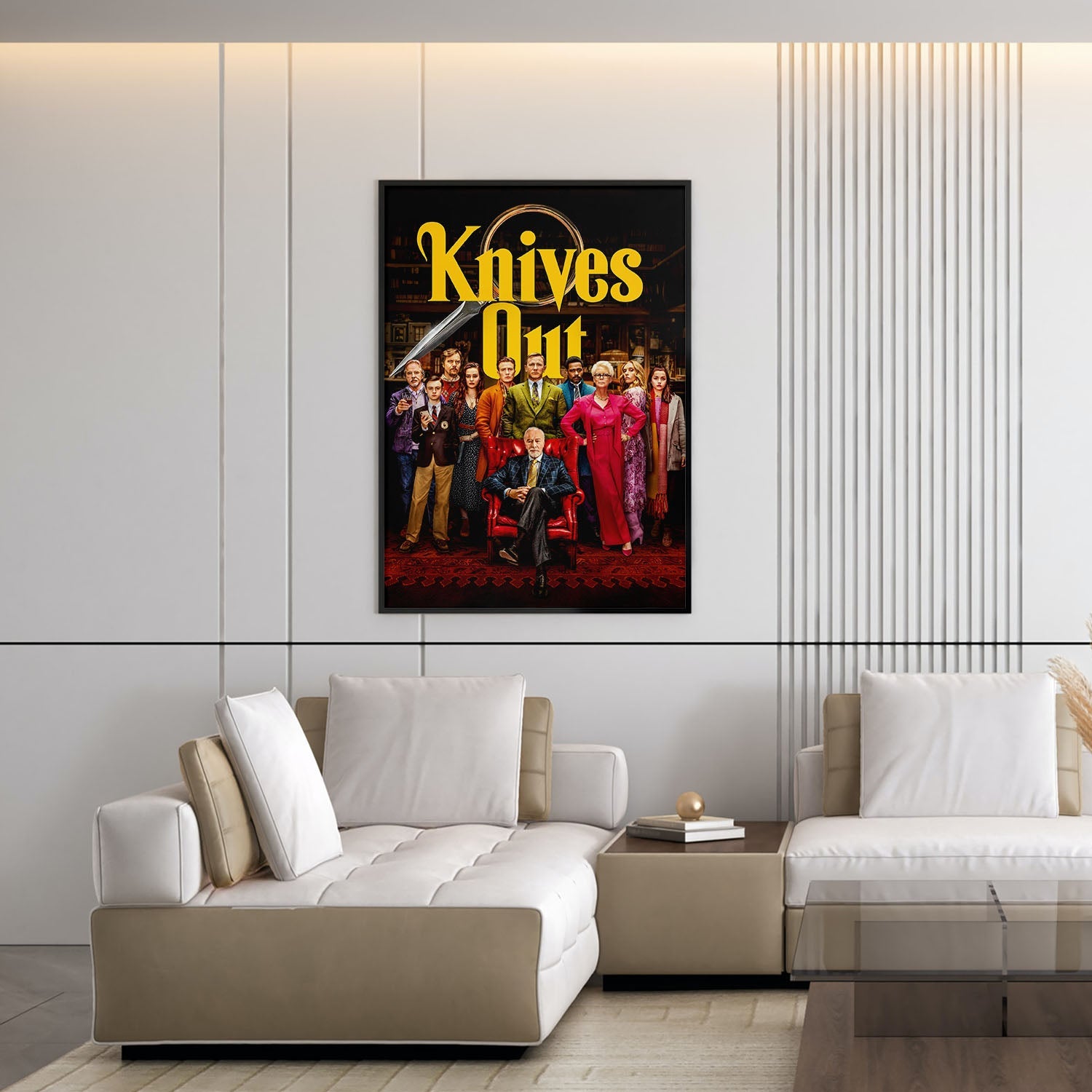 Flex Designs Poster Knives Out 5 x 7" Home Goods - Movie 2019 Movie Poster