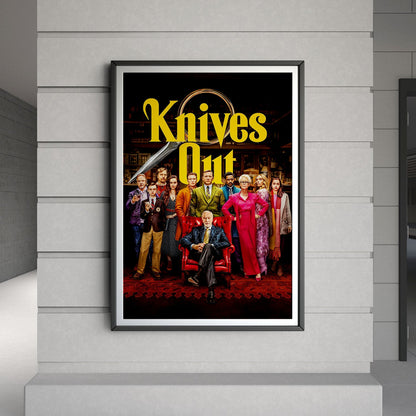 Flex Designs Poster Knives Out 8 x 10" Home Goods - Movie 2019 Movie Poster