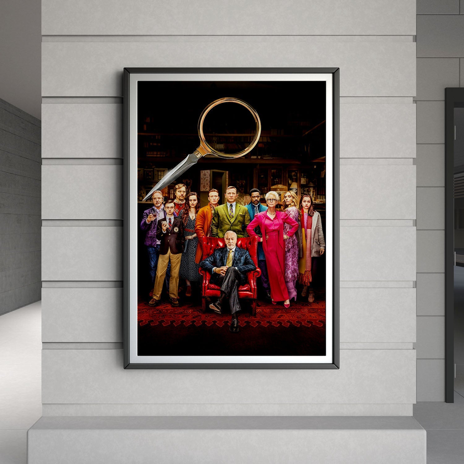 Flex Designs Poster Knives Out Key Art 8 x 10" Home Goods - Movie 2019 Movie Poster