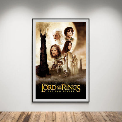 Flex Designs Poster The Lord of the Rings The Two Towers 5 x 7" Home Goods - Movie 2002 Movie Poster