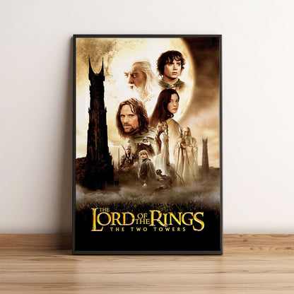 Flex Designs Poster The Lord of the Rings The Two Towers 5 x 7" Home Goods - Movie 2002 Movie Poster