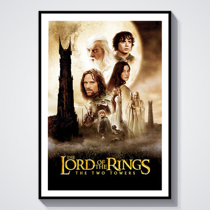Flex Designs Poster The Lord of the Rings The Two Towers 8 x 10" Home Goods - Movie 2002 Movie Poster