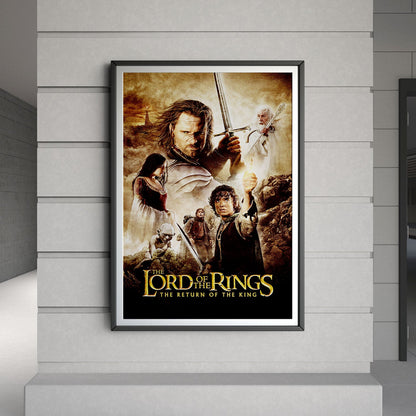 Flex Designs Poster The Lord of the Rings The Return of the King 8 x 10" Home Goods - Movie 2003 Movie Poster
