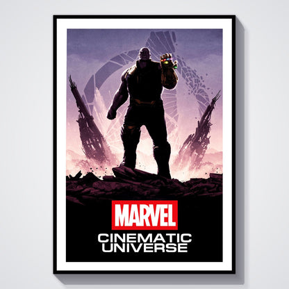 Flex Designs Poster Marvel Cinematic Universe 8 x 10" Home Goods - Movie  Movie Poster