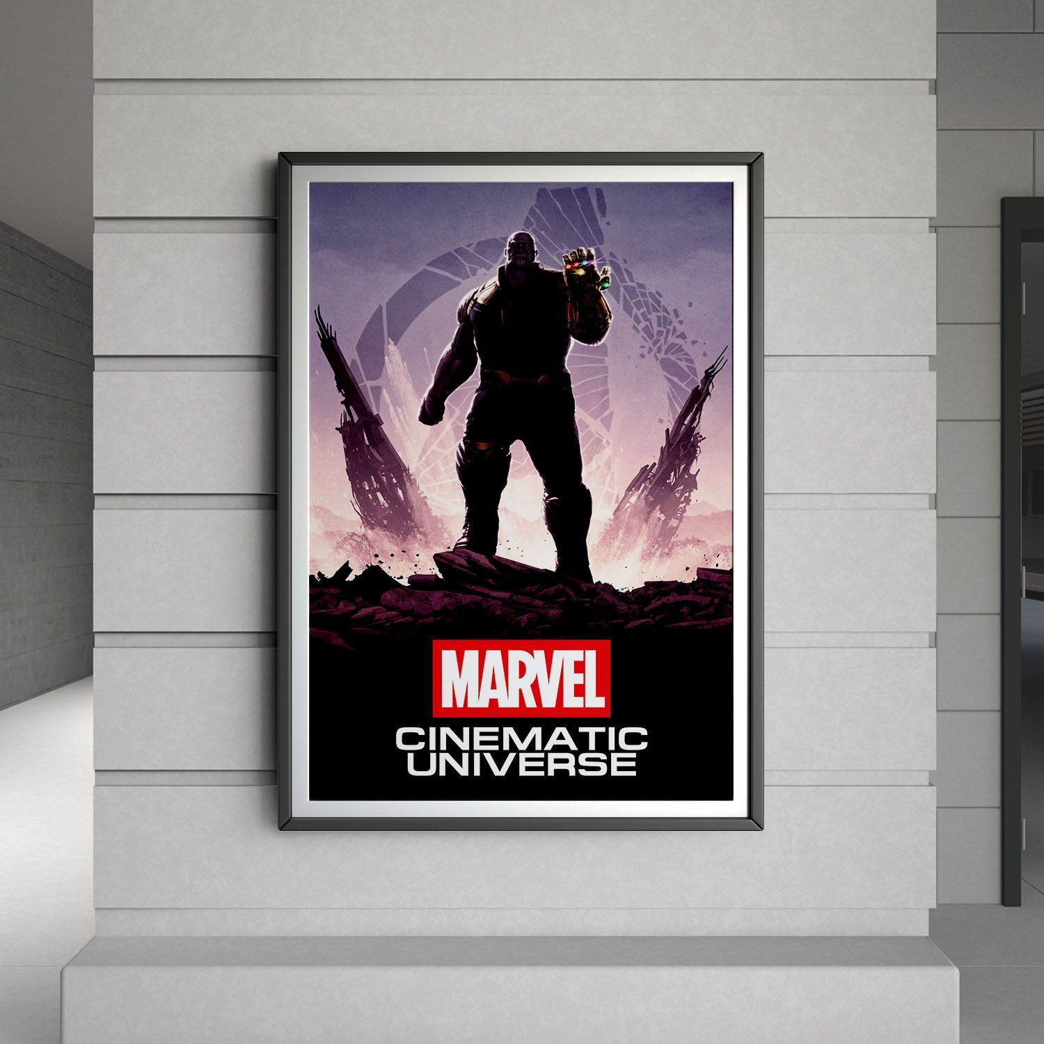 Flex Designs Poster Marvel Cinematic Universe 8 x 10" Home Goods - Movie  Movie Poster
