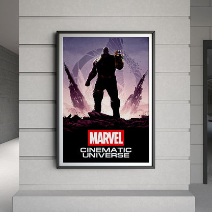 Flex Designs Poster Marvel Cinematic Universe 8 x 10" Home Goods - Movie  Movie Poster