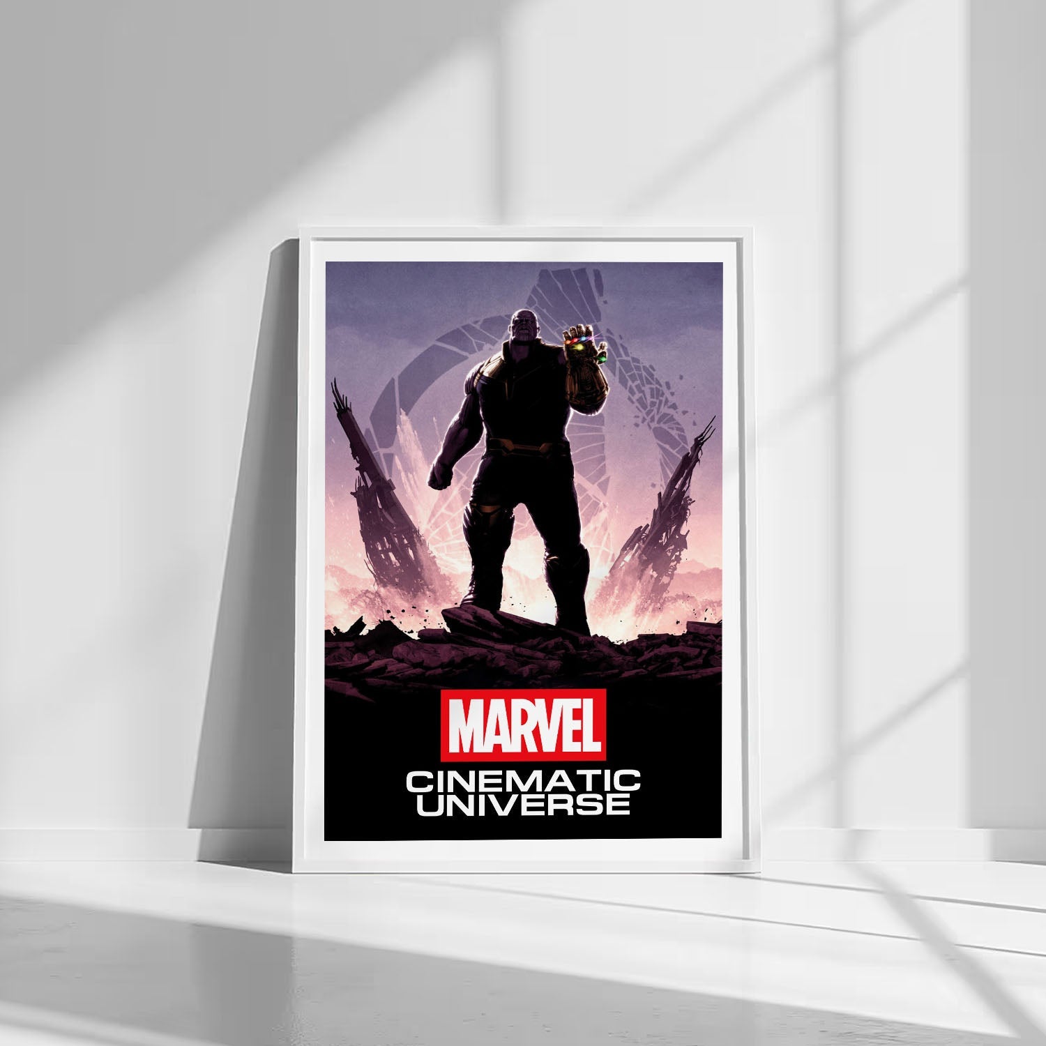 Flex Designs Poster Marvel Cinematic Universe 8 x 10" Home Goods - Movie  Movie Poster