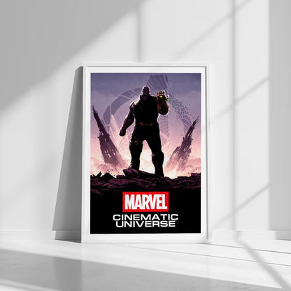 Flex Designs Poster Marvel Cinematic Universe 8 x 10" Home Goods - Movie  Movie Poster