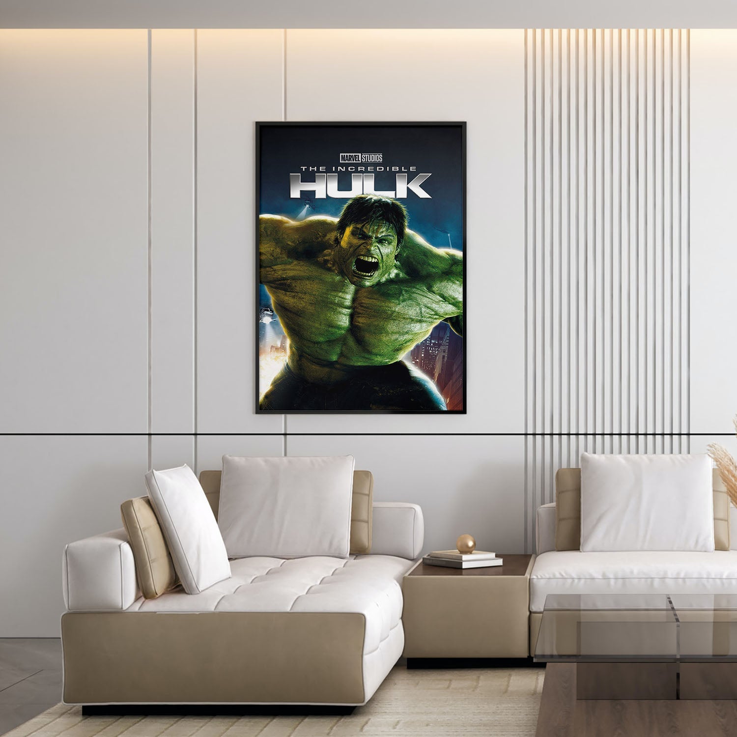 Flex Designs Poster The Incredible Hulk 5 x 7" Home Goods - Movie 2008 Movie Poster