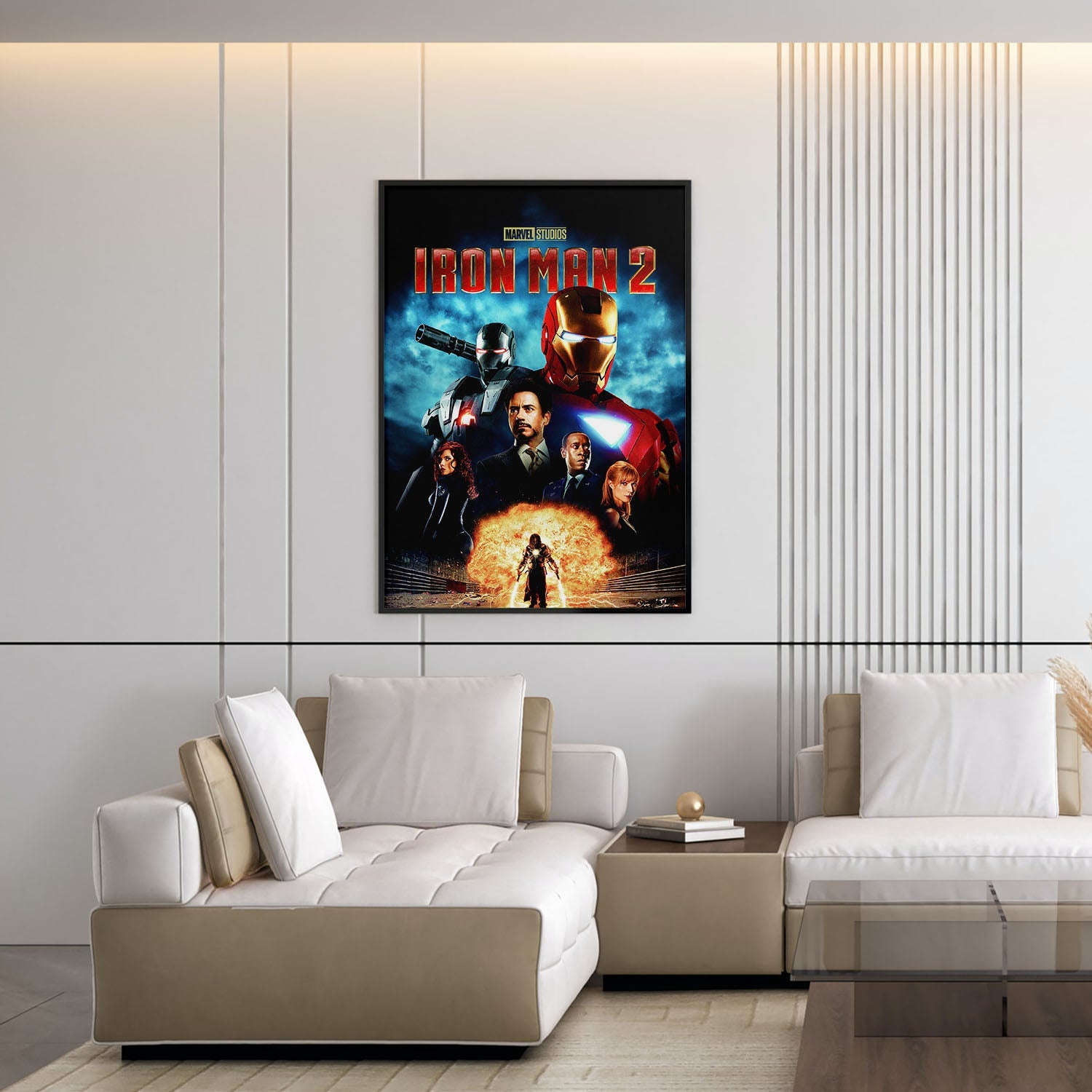 Flex Designs Poster Iron Man 2 5 x 7" Home Goods - Movie 2010 Movie Poster