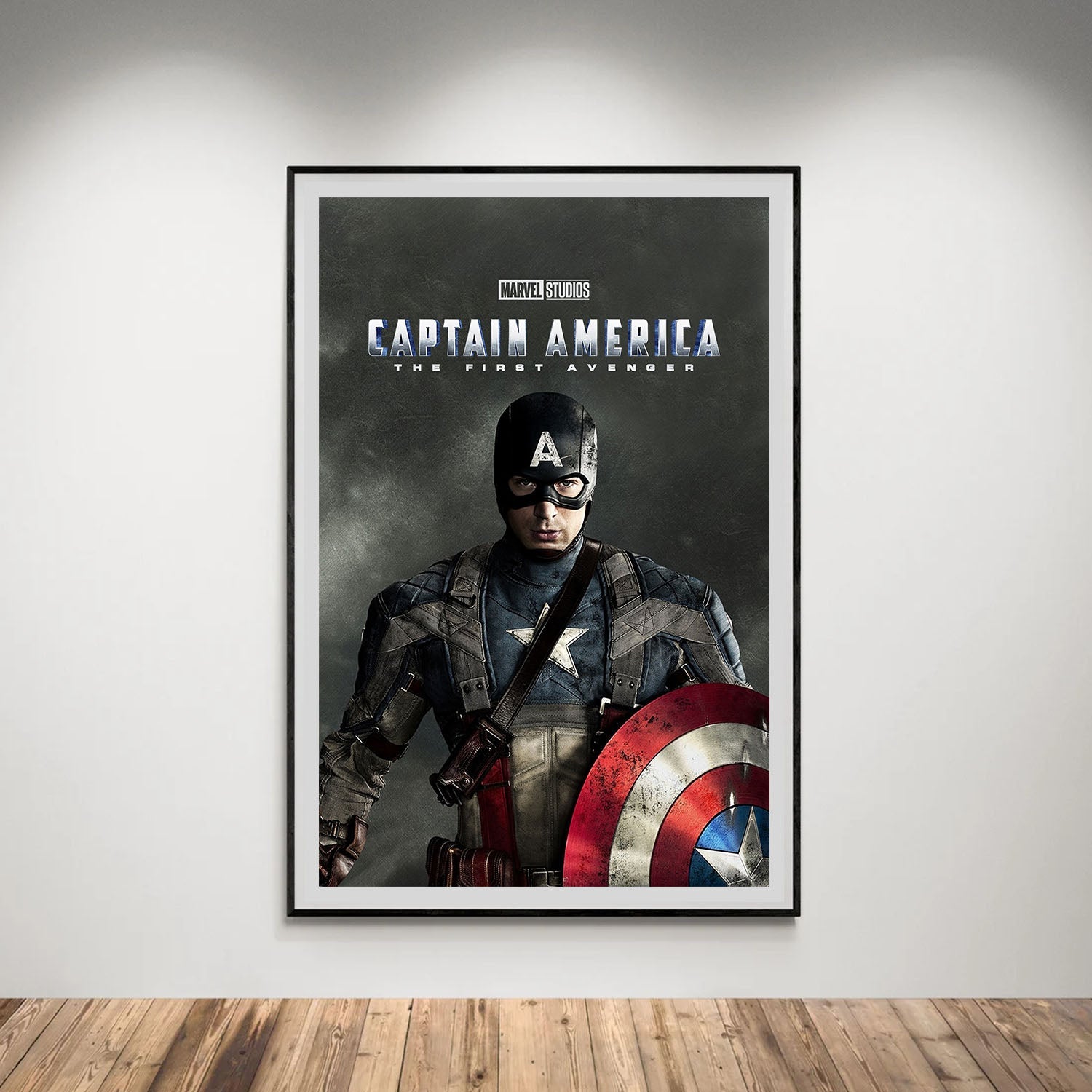 Flex Designs Poster Captain America The First Avenger 5 x 7" Home Goods - Movie 2011 Movie Poster