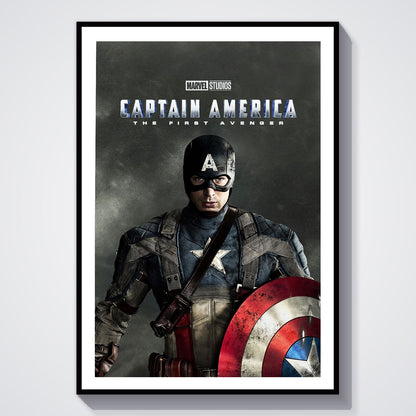 Flex Designs Poster Captain America The First Avenger 8 x 10" Home Goods - Movie 2011 Movie Poster