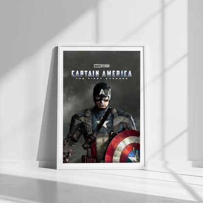 Flex Designs Poster Captain America The First Avenger 8 x 10" Home Goods - Movie 2011 Movie Poster