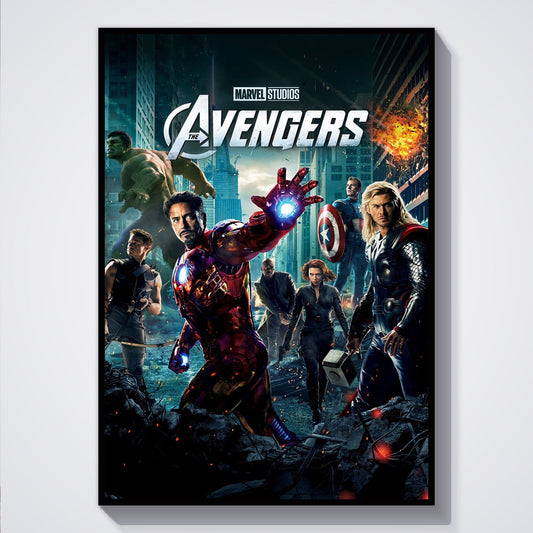 Flex Designs Poster The Avengers 5 x 7" Home Goods - Movie 2012 Movie Poster
