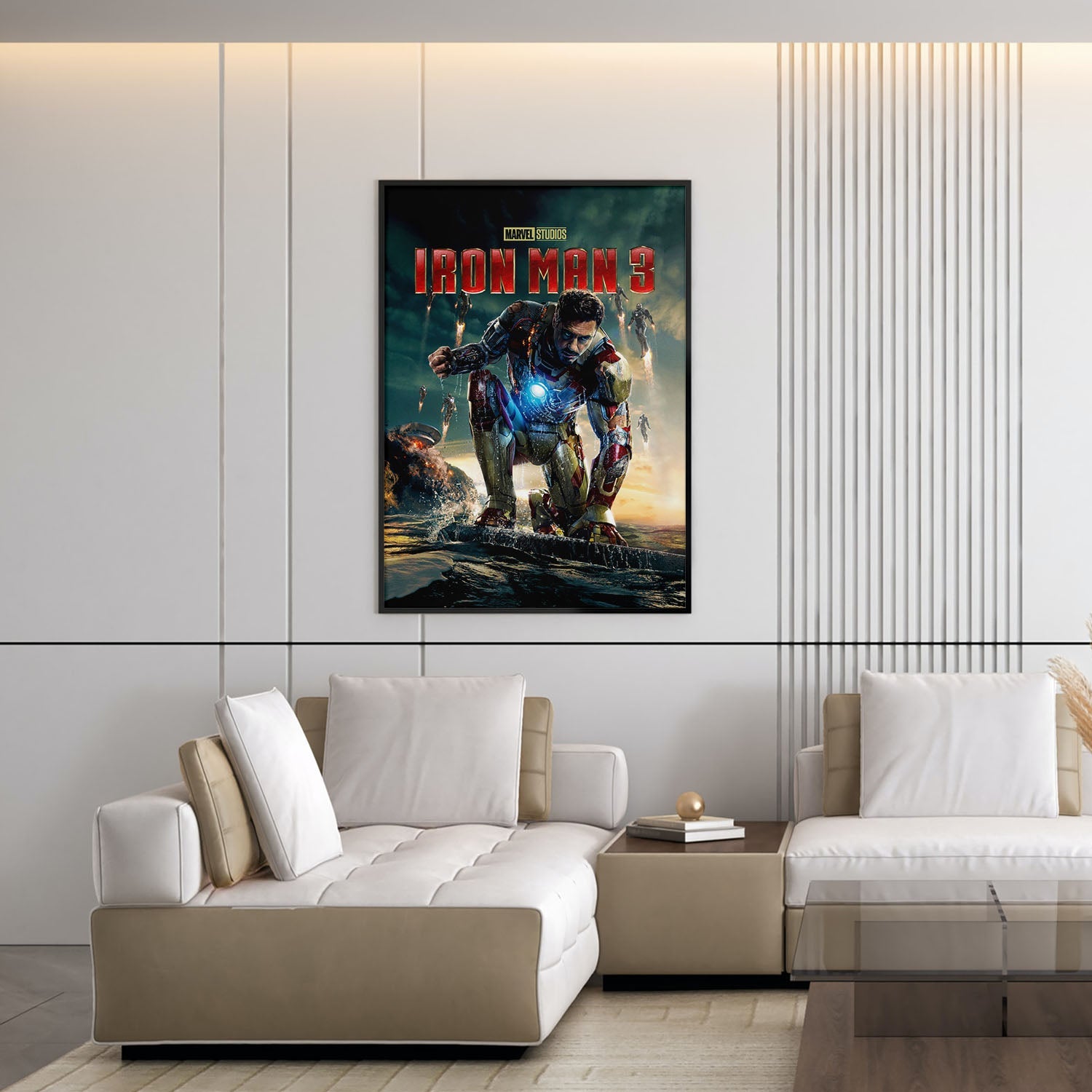 Flex Designs Poster Iron Man 3 5 x 7" Home Goods - Movie 2013 Movie Poster